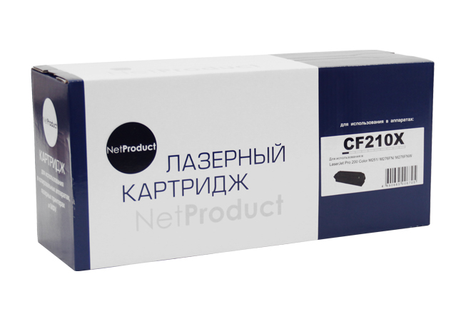 Картридж NetProduct (N-CF210X) для HP CLJ Pro 200 M251/MFPM276, №131X, Bk, 2,4K/netcat_files/80/80/999010010.jpg